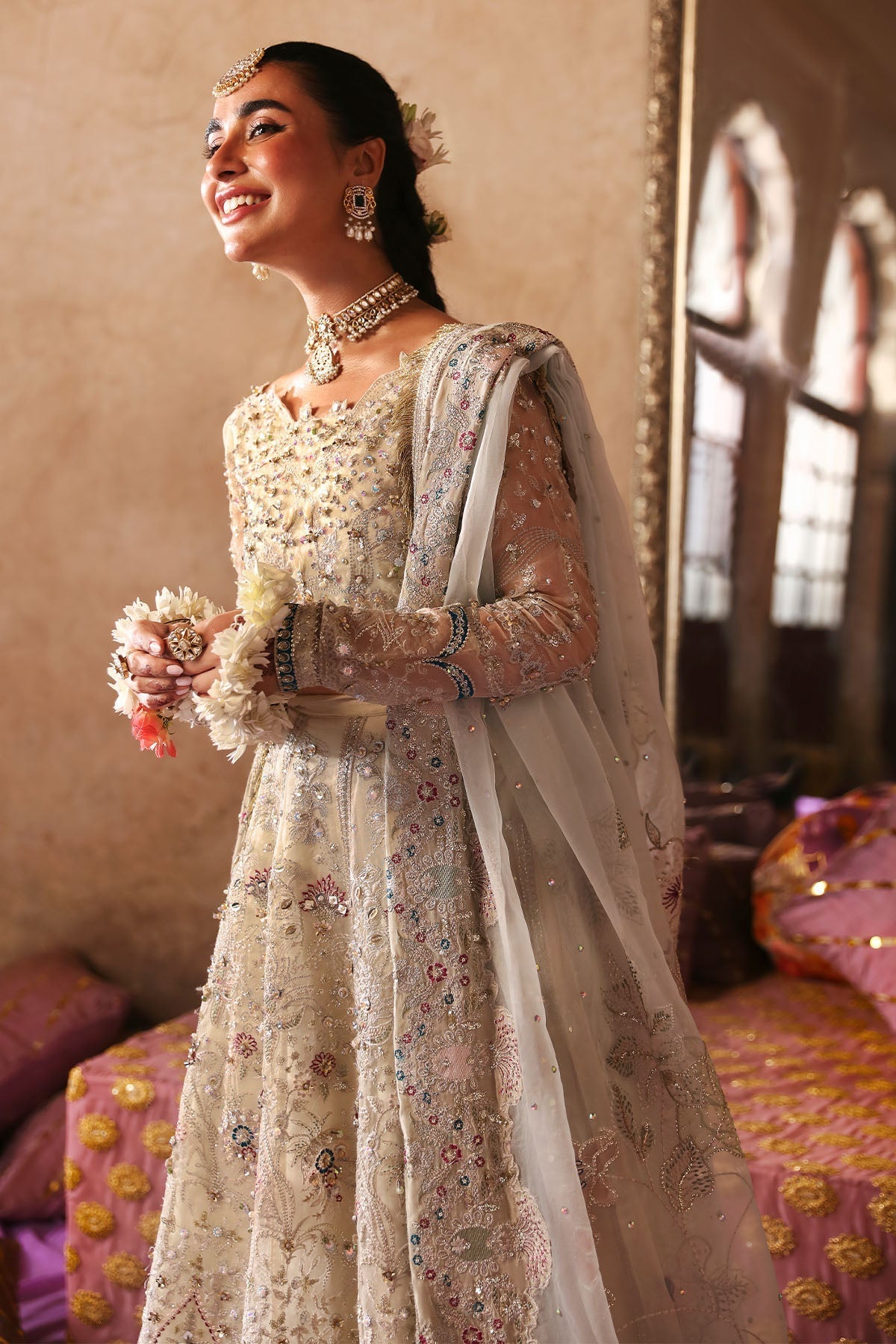 Nureh | Jhoomro Wedding Formals | NL-72 CHANDNI - Wedding Dress - Maria Faisal