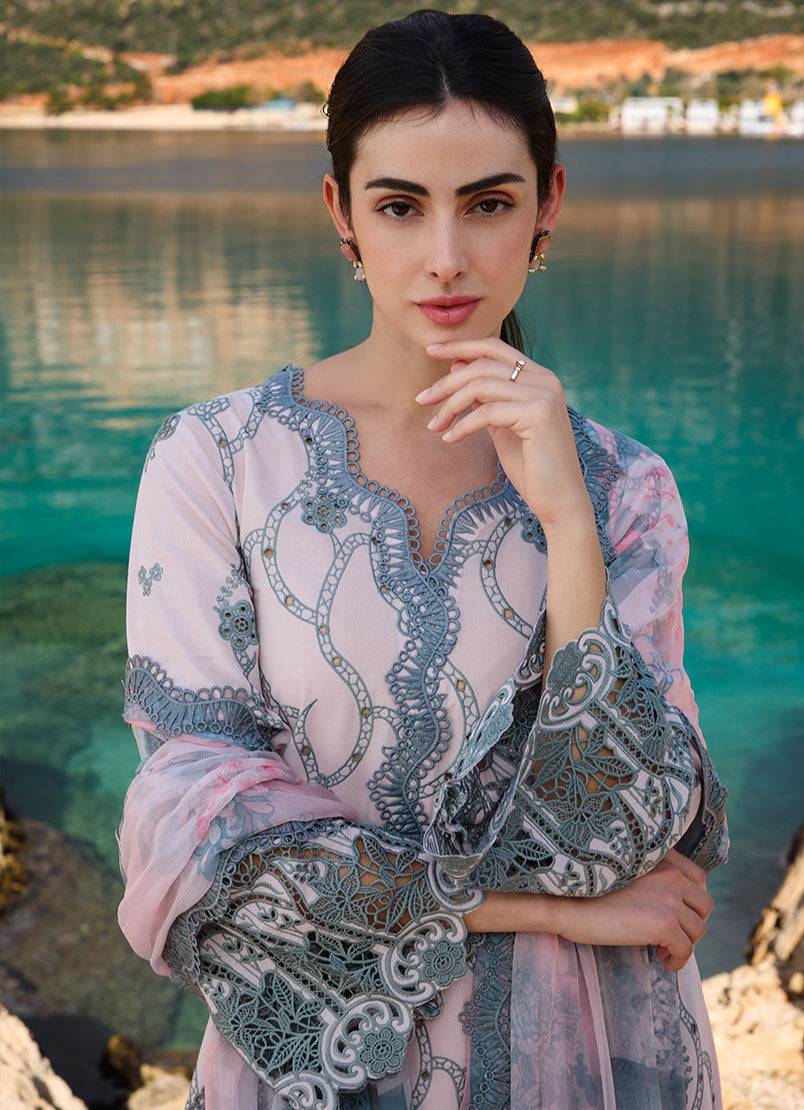 Image | Lawnkari 25 | Nehir by Maria Faisal - Registered Vendor of : Image - type : Ladies Clothes - 100% original wedding dresses