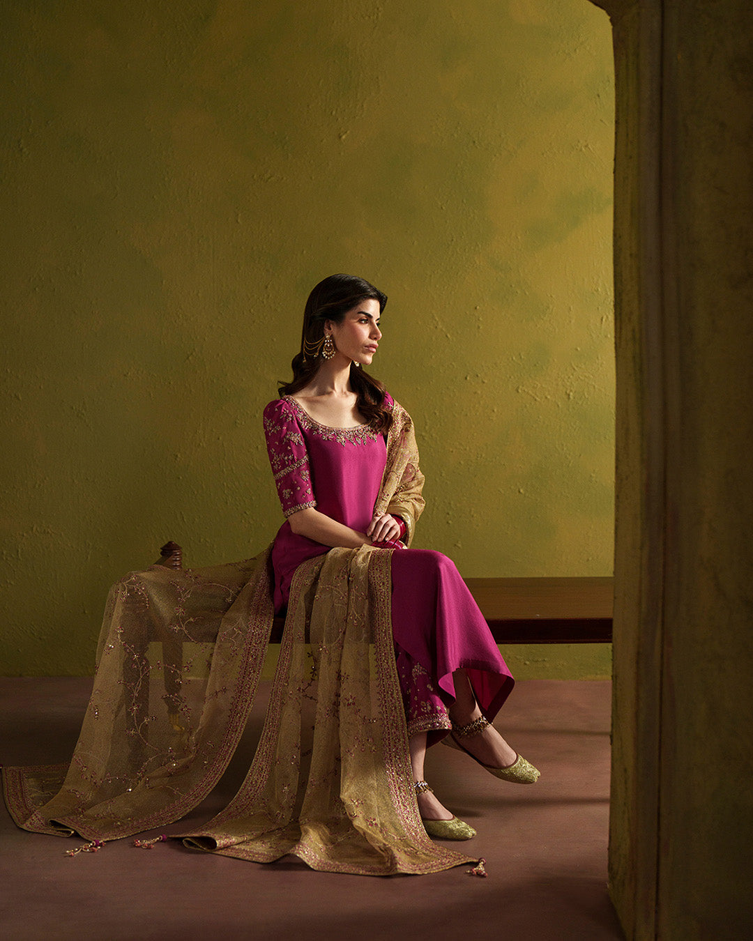 Faiza Saqlain | Lamia Wedding Formals | Kissa - Wedding Dress - available at Maria Faisal in UK and USA.