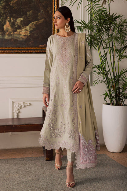 NE-203 – authentic Pakistani dress from the Exclusive Leather Peach collection for women in the UK