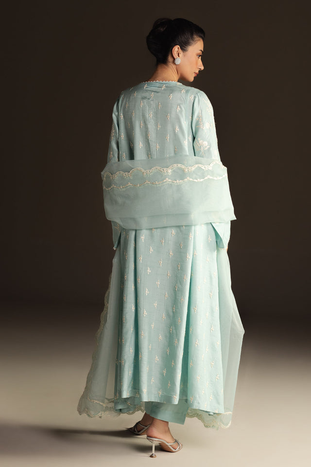 Zara Shahjahan | Festive 26 | Ruqaiya - Luxury Dress - available at Maria Faisal in UK and USA.