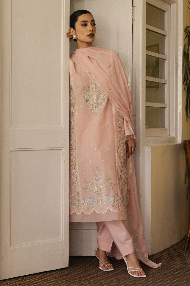 Zara Shahjahan | Pret 26 | Gul-Rukh - Luxury Dress - available at Maria Faisal in UK and USA.