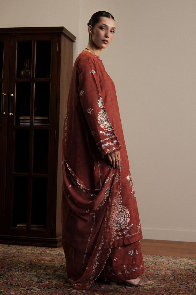Zara Shahjahan | Pret 26 | ZARMIN - Luxury Dress - available at Maria Faisal in UK and USA.