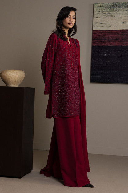 Zara Shahjahan | Festive 26 | SURKHAAB - Luxury Dress - available at Maria Faisal in UK and USA.