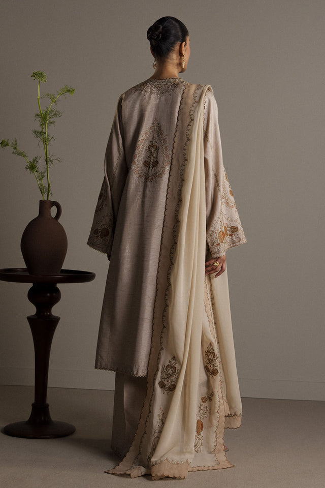 Zara Shahjahan | Festive 26 | SHAISTA - Luxury Dress - available at Maria Faisal in UK and USA.