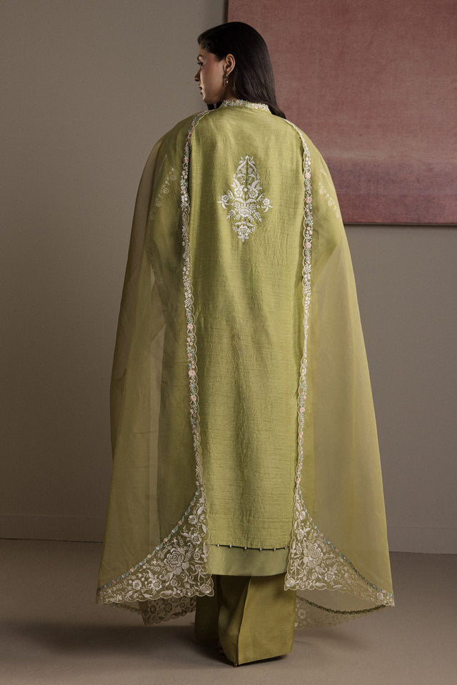 Zara Shahjahan | Festive 26 | Zarqash - Luxury Dress - available at Maria Faisal in UK and USA.