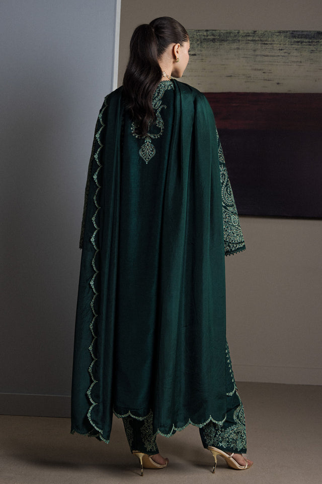 Zara Shahjahan | Festive 26 | Zehra - Luxury Dress - available at Maria Faisal in UK and USA.