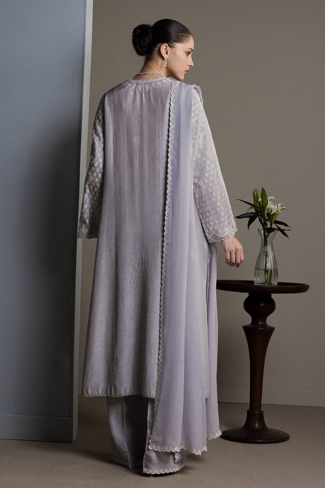 Zara Shahjahan | Festive 26 | Simab - Luxury Dress - available at Maria Faisal in UK and USA.