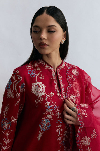 Zara Shahjahan | Festive 26 | Rangrez - Luxury Dress - available at Maria Faisal in UK and USA.