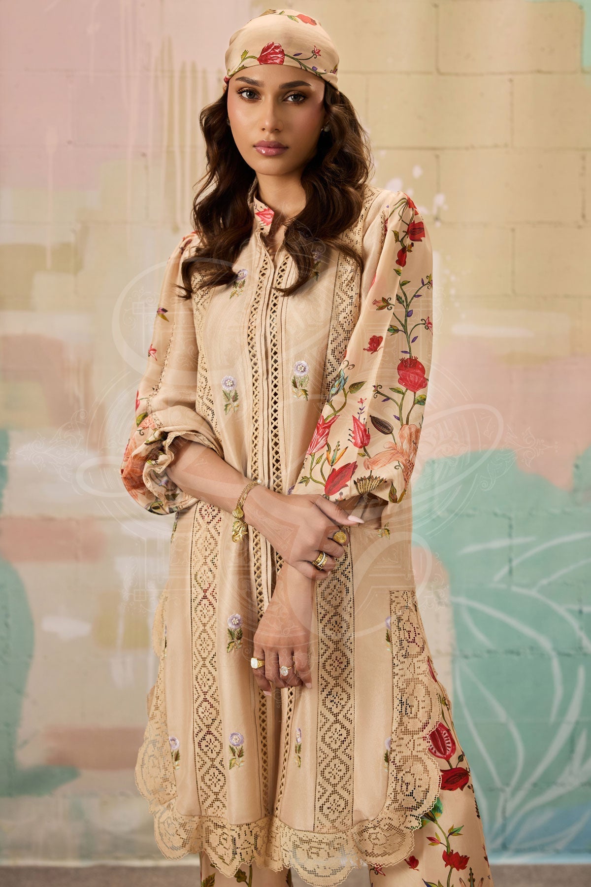 Layla Chatoor | Pret A Porter | LC-45 - Luxury Dress - available at Maria Faisal in UK and USA.