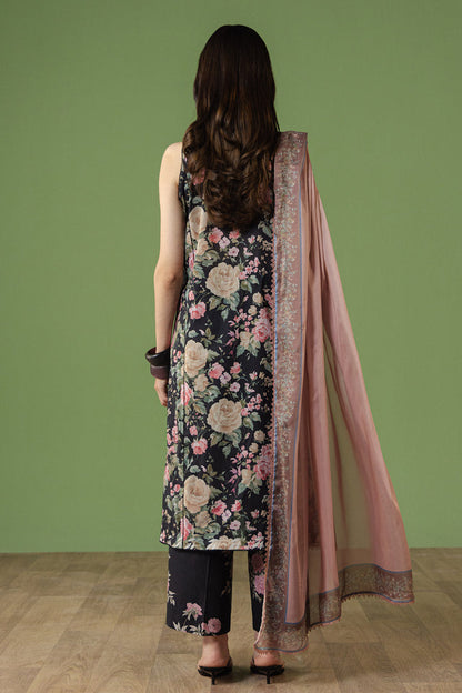 Zara Shahjahan | Coco Prints 26 | Aurelia-7B - Casual Dress - available at Maria Faisal in UK and USA.