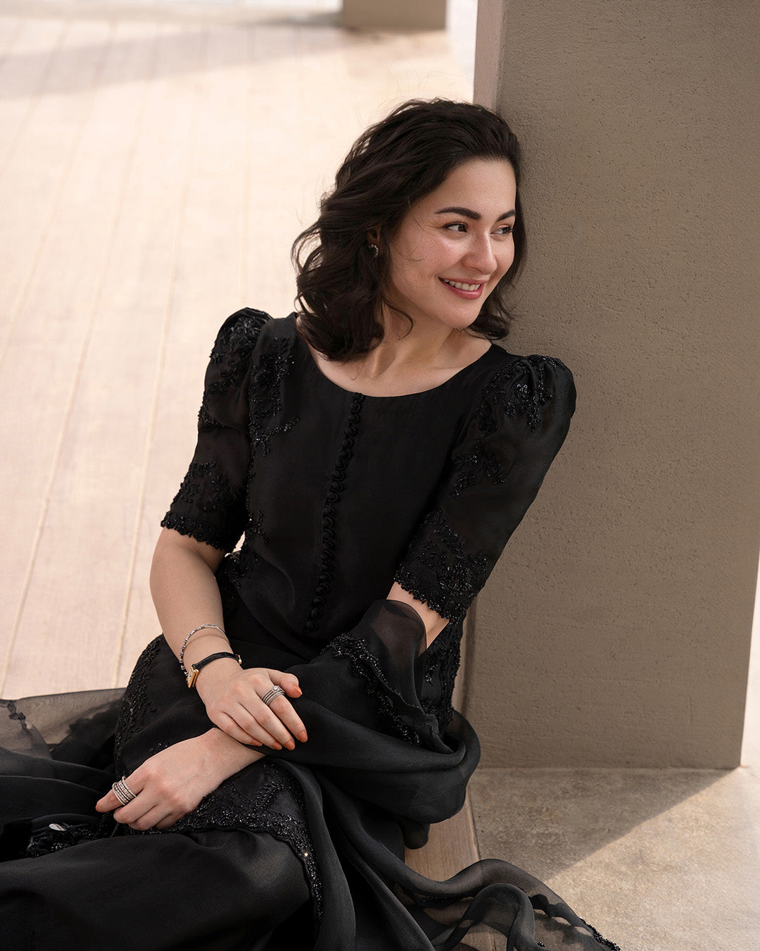 Faiza Saqlain | Reina Luxe | Temirah - Formal Dress - available at Maria Faisal in UK and USA.