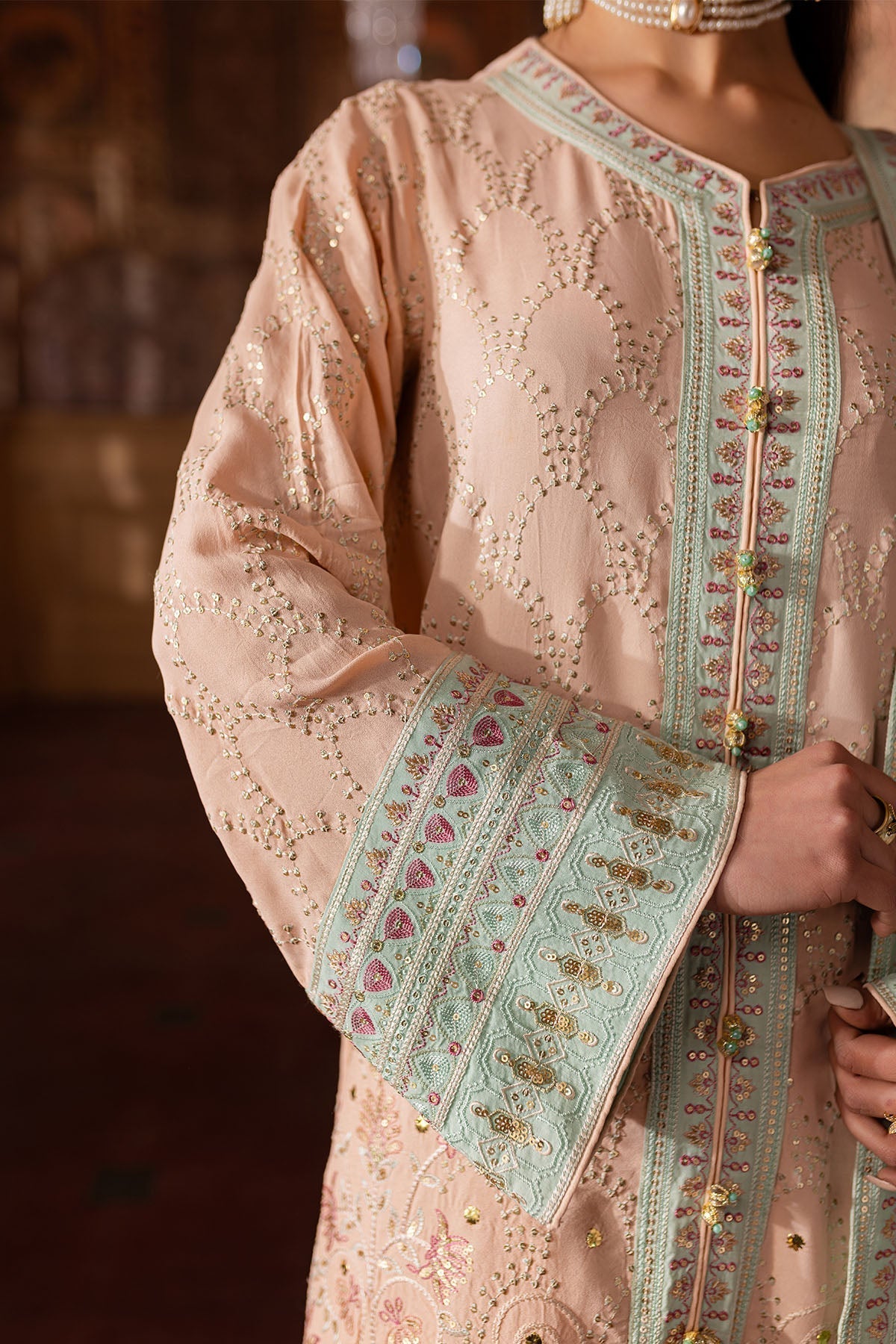 Nureh | Nur Mahal Formals | NE-141 - Ladies Clothes 