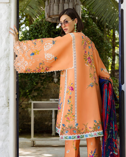 Esmel | Mon Tresor Luxe Lawn 26 | Que Sera Sera - Luxury Dress - available at Maria Faisal in UK and USA.