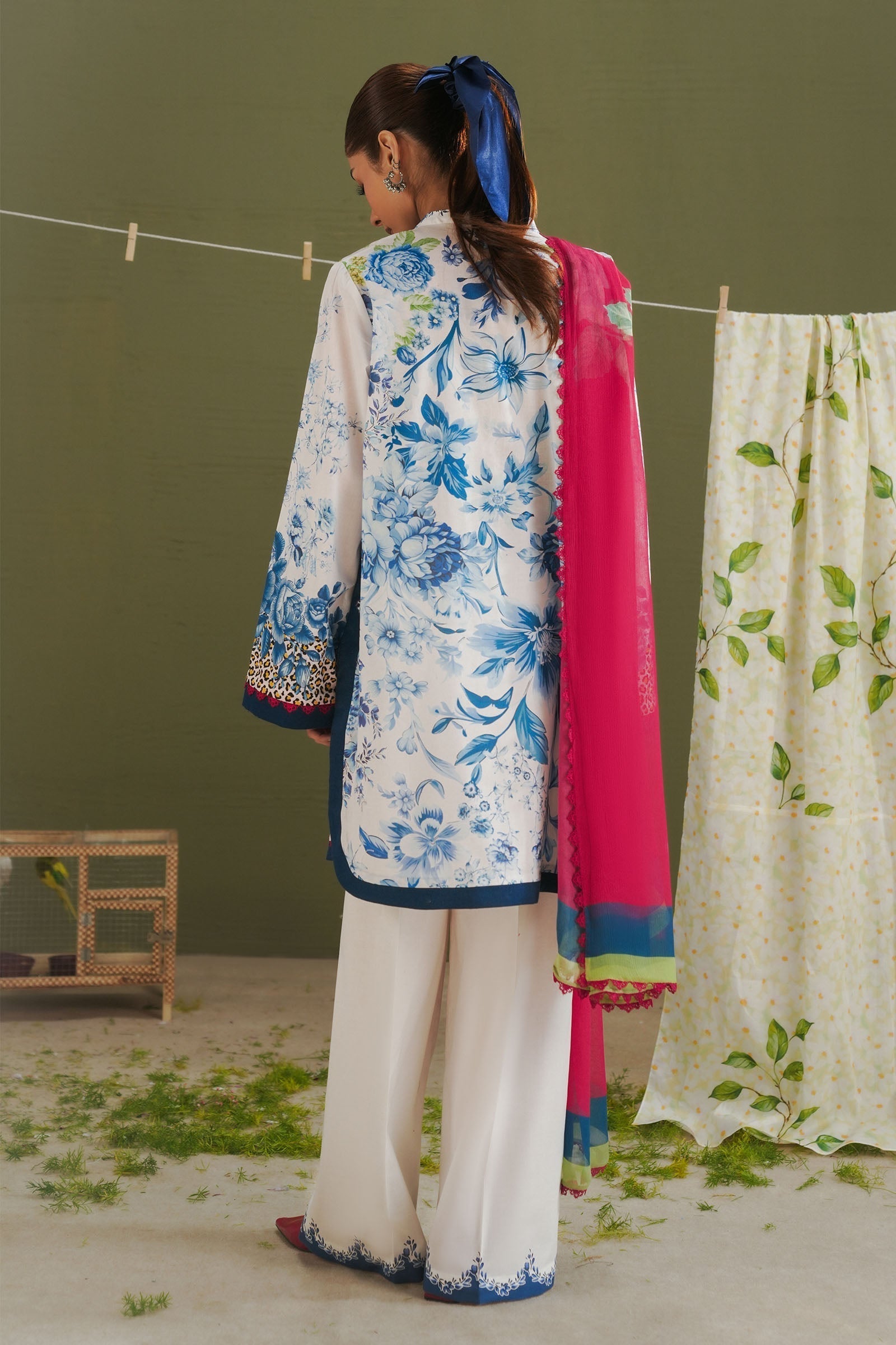 Zara Shahjahan | Coco Prints 26 | Aero-6A - Casual Dress - available at Maria Faisal in UK and USA.