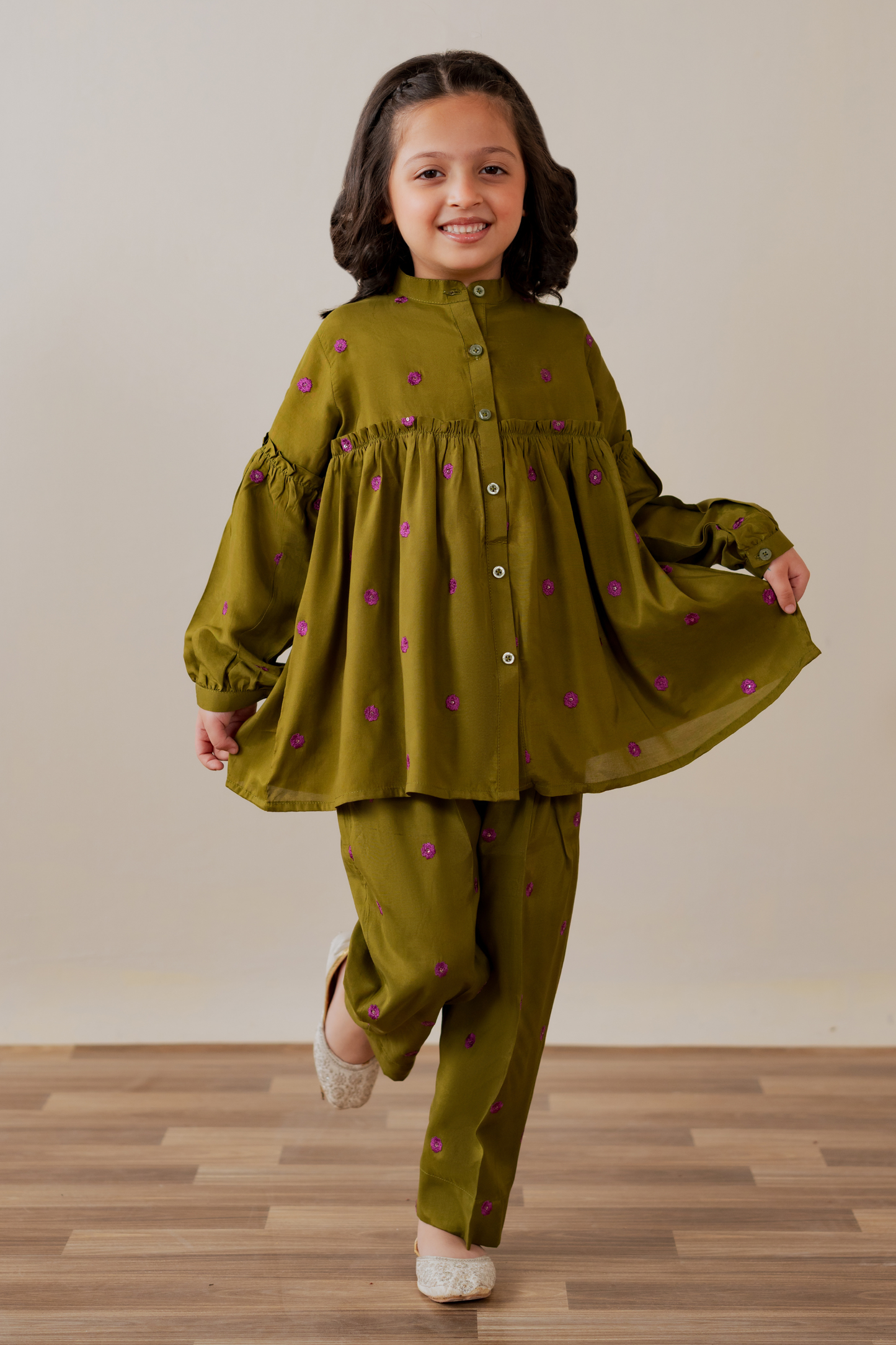 KKG-212 - by Maria Faisal - Registered Vendor of : Kastoor Kids - 100% Original Designer Dress.
