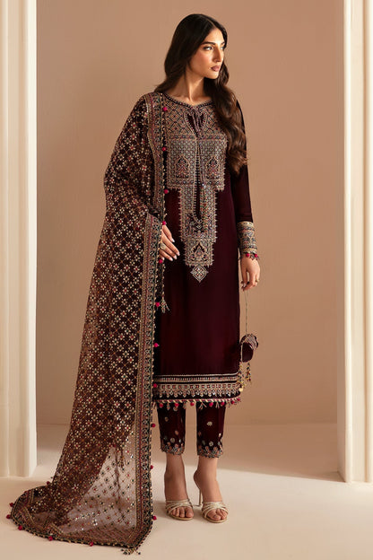 Jazmin | Velvet Edit 24 | Velvet Formal VF-2022 - Ladies Clothes - Maria Faisal