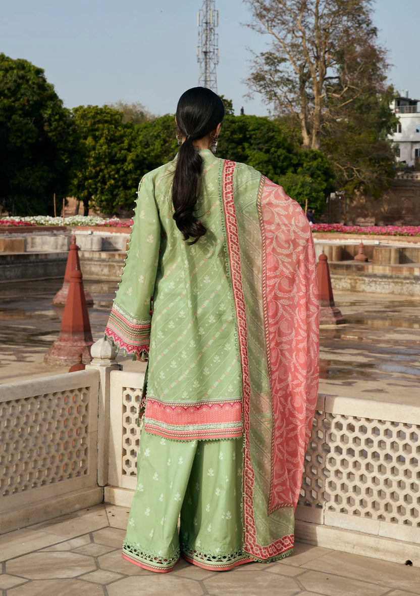 Kahf Premium | Prints Collection 26 | KPS-6B GUL-BAHAR - Luxury Dress - available at Maria Faisal in UK and USA.