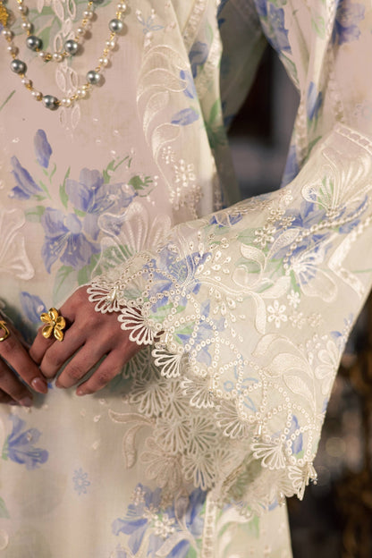 Nureh | Maya Lawn | NS-166 - Luxury Dress - available at Maria Faisal in UK and USA.