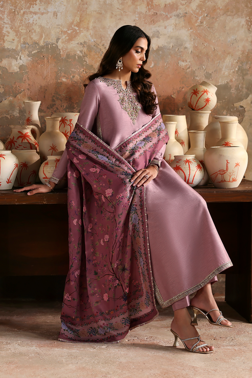 Emaan Adeel | Afsana e Silk | ZAREEN - Formal Dress - available at Maria Faisal in UK and USA.