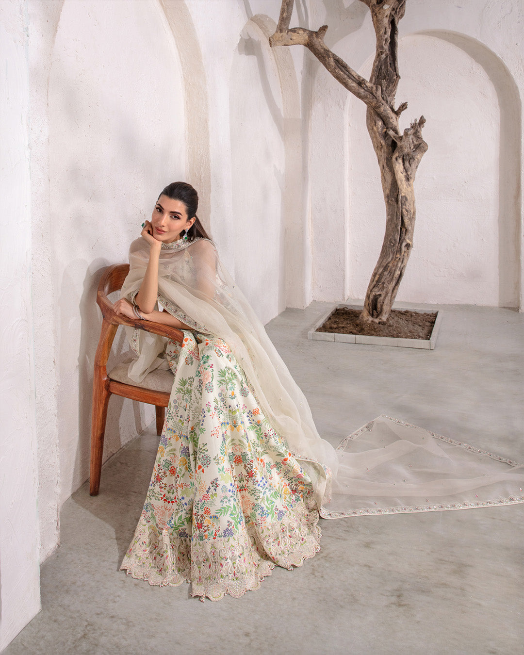 Faiza Saqlain | Lenora Luxury Pret | Floretta - Waniyas