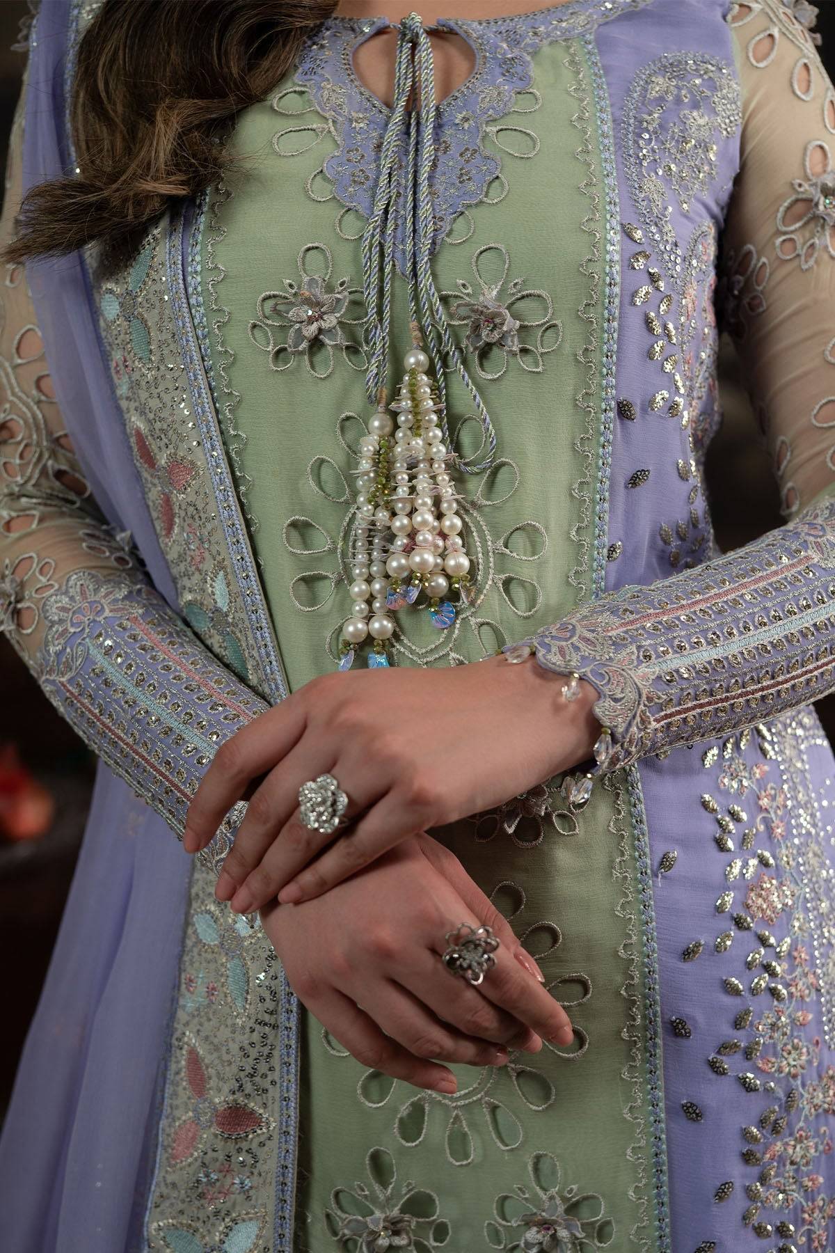 Nureh | Elanora Formals 25 | NEL-70 by Maria Faisal - Registered Vendor of : Nureh - type : Ladies Clothes - 100% original wedding dresses