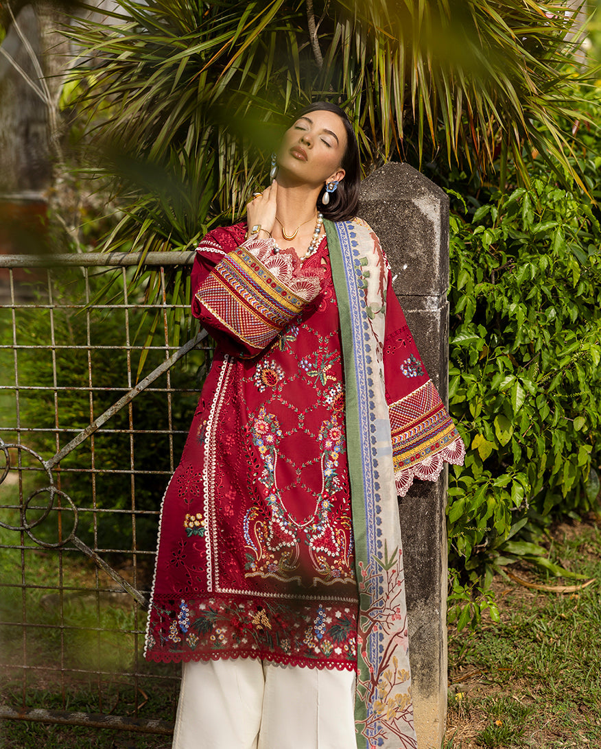 Esmel | Mon Tresor Luxe Lawn 26 | Merci Pour Tout - Luxury Dress - available at Maria Faisal in UK and USA.