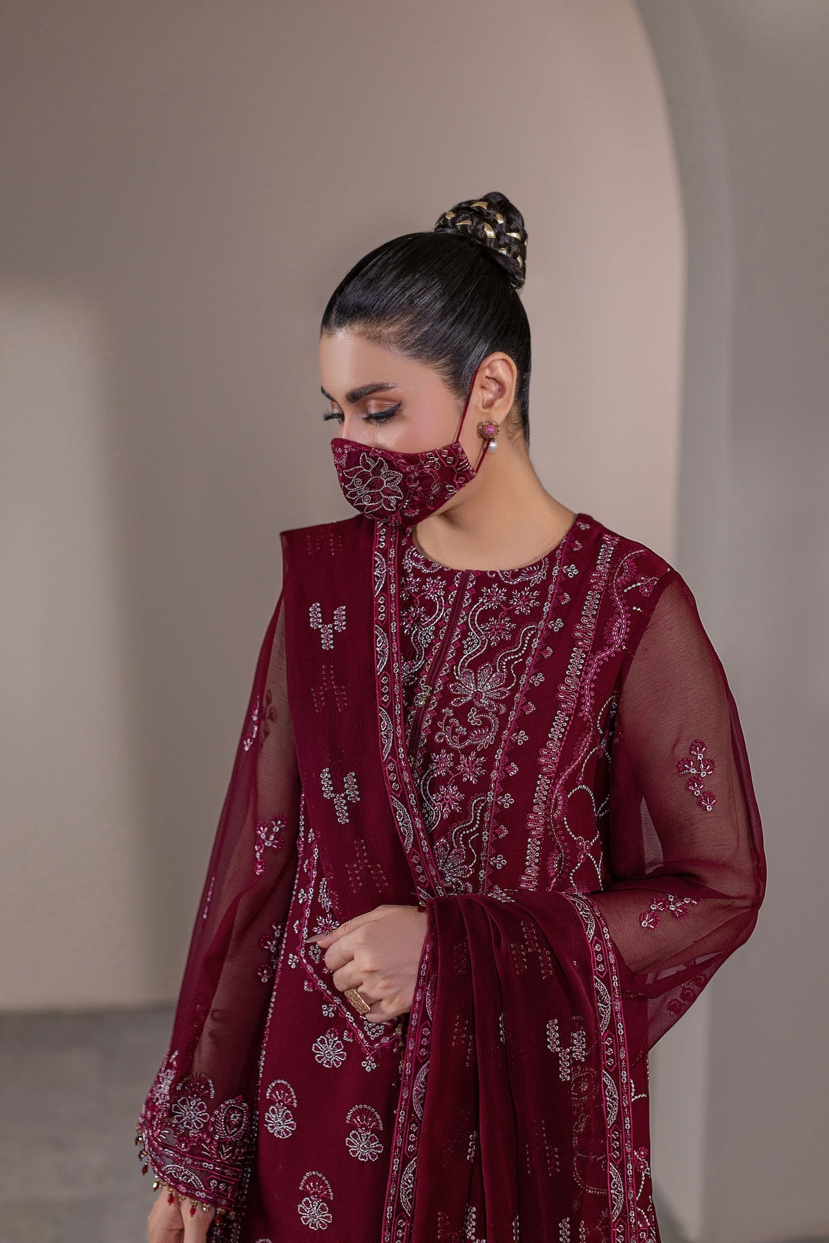 Flossie | Dilkash Kuch Khas | DI-02 A - Formal Dress - available at Maria Faisal in UK and USA.