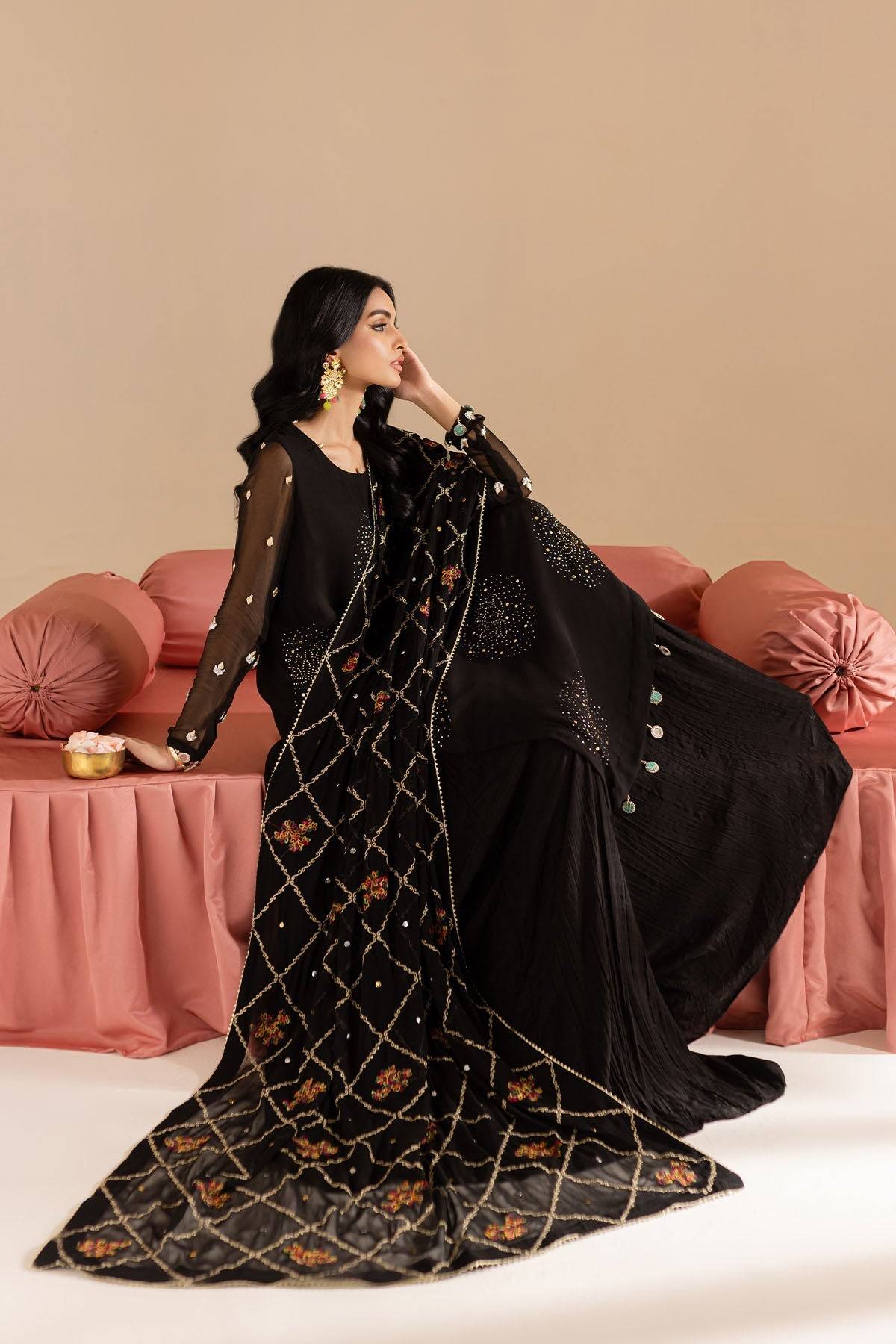 Nureh | Mukeshkari Formals | MK-12 by Maria Faisal - Registered Vendor of : Nureh - type : Ladies Clothes - 100% original wedding dresses