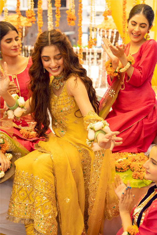Maya | Wedding Formal Babul | BANDHNI - Maria Faisal
