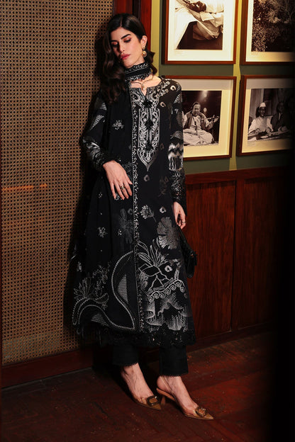 Nureh | Exclusive Jacquard | NE-227 - Luxury Dress - available at Maria Faisal in UK and USA.