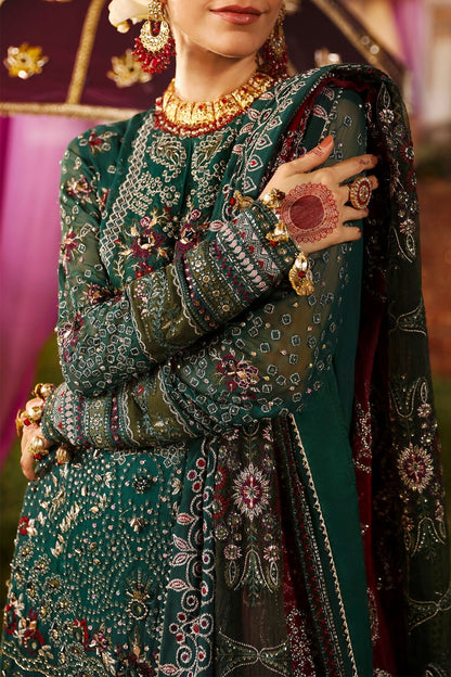Nureh | Jhoomro Wedding Formals | NL-68 SHADMANI - Wedding Dress - Maria Faisal