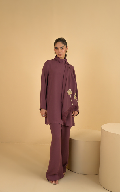 Sana Abbas | La Fiesta | Vanya - Luxury Dress - available at Maria Faisal in UK and USA.