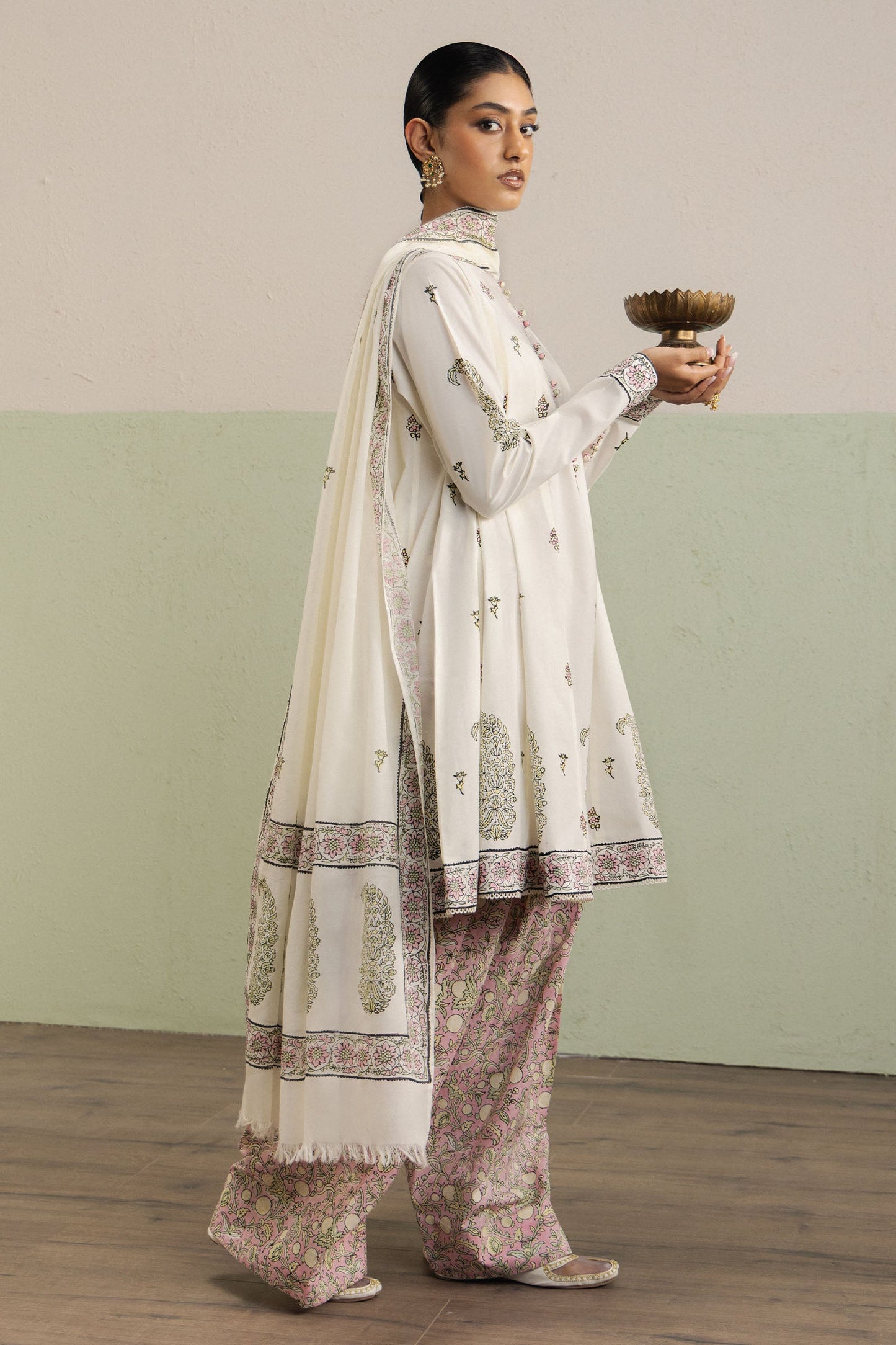 ZaraShahJahan | SS26 | Aabroo - Festive Dress - available at Maria Faisal in UK and USA