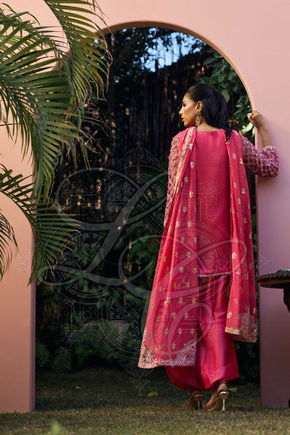Layla Chatoor | Luxury Pret | Meeya - Luxury Dress - available at Maria Faisal in UK and USA.
