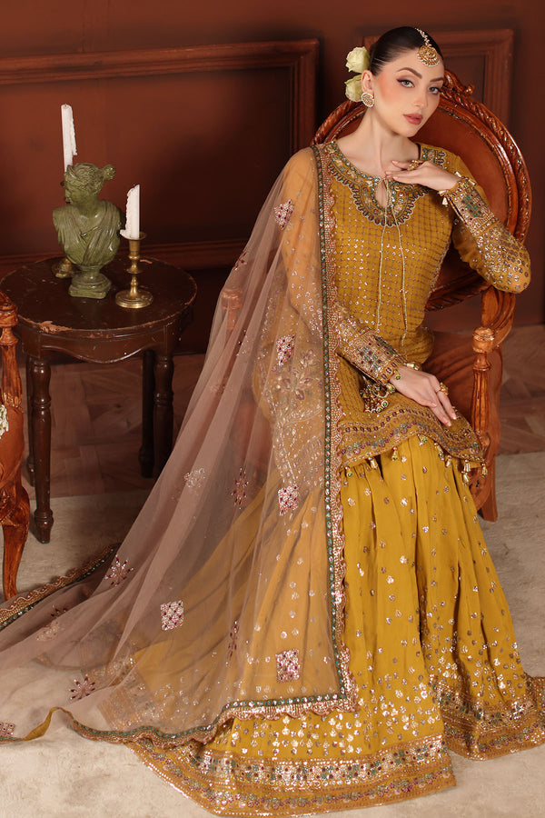 Nureh | Alfaaz Formals | NL-92 - Formal Dress - available at Maria Faisal in UK and USA.