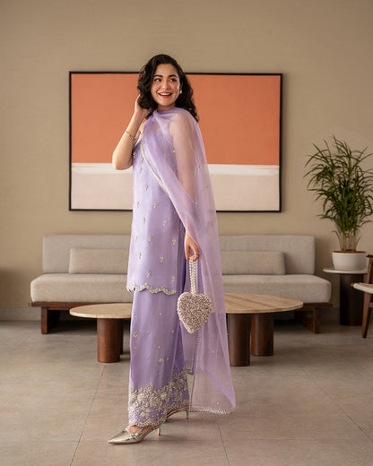 Faiza Saqlain | Reina Luxe | Renee - Formal Dress - available at Maria Faisal in UK and USA.