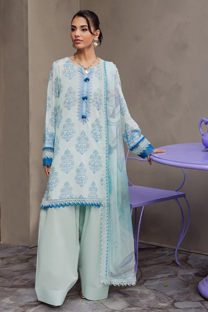 Nureh | Signature Prints 26 | SP-158 - Luxury Dress - available at Maria Faisal in UK and USA.