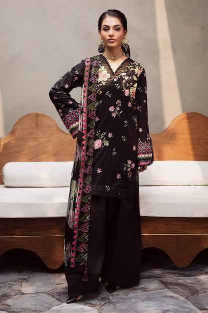 Nureh | Signature Prints 26 | SP-162 - Luxury Dress - available at Maria Faisal in UK and USA.