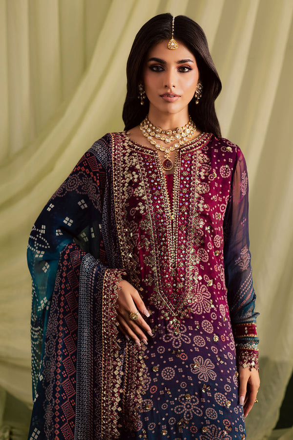 Nureh | Jugni Festive | NP-700 - Formal Dress - available at Maria Faisal in UK and USA.