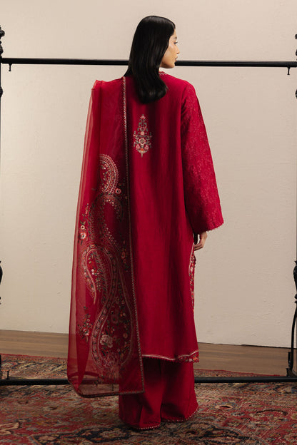 ZaraShahJahan | SS26 | Aarzina - Festive Dress - available at Maria Faisal in UK and USA