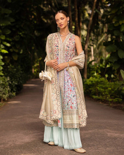 Faiza Saqlain | Zinnia Lawn 25 | Danica by Maria Faisal - Registered Vendor of : Faiza Saqlain - type : Ladies Clothes - 100% original wedding dresses