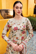 Farasha | Printed Essentials | Ivory Dusk by Maria Faisal - Registered Vendor of : Farasha - type : Ladies Clothes - 100% original wedding dresses