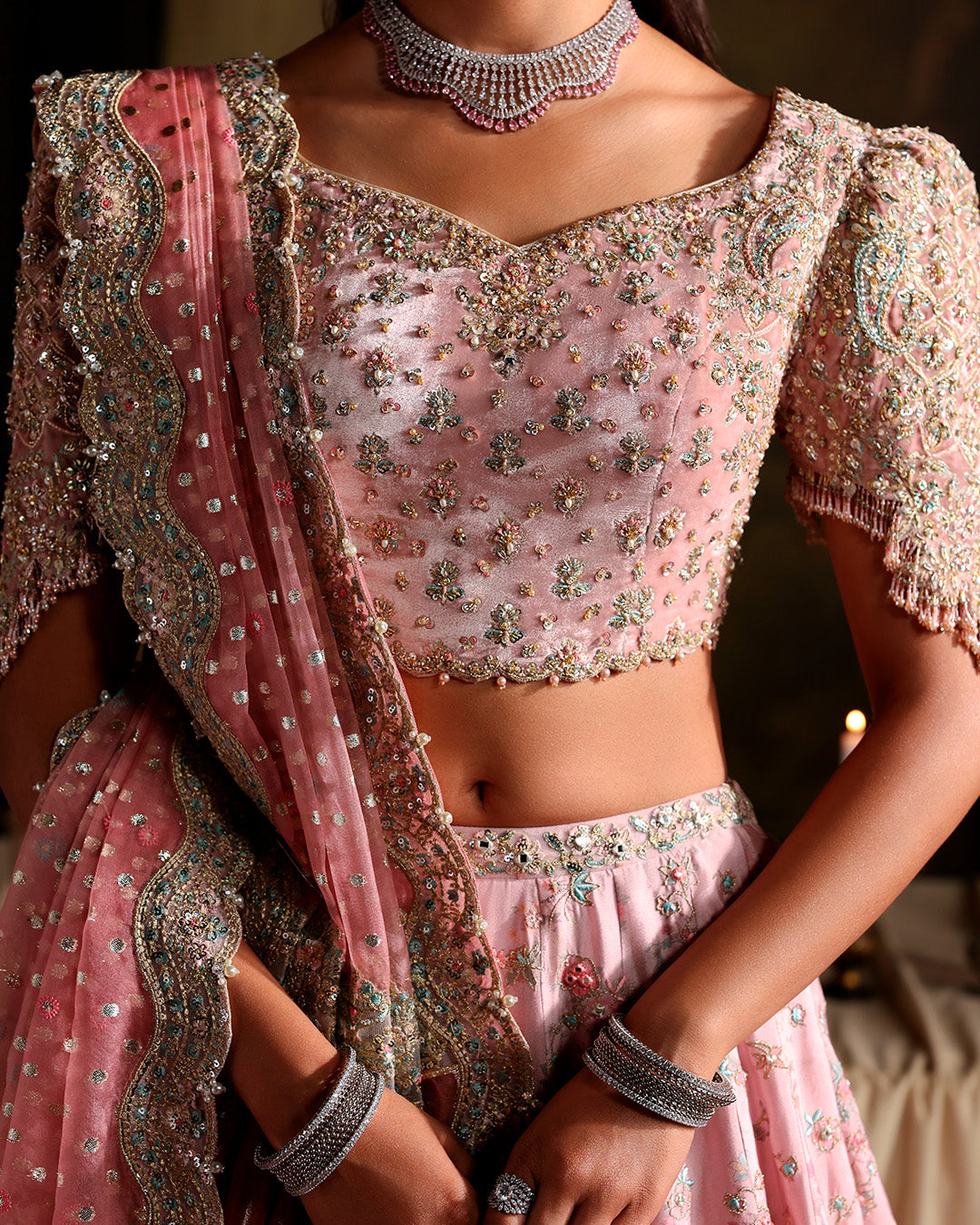 Faiza Saqlain | Zaeva Wedding Formals |Vanna - Wedding Dress - available at Maria Faisal in UK and USA.