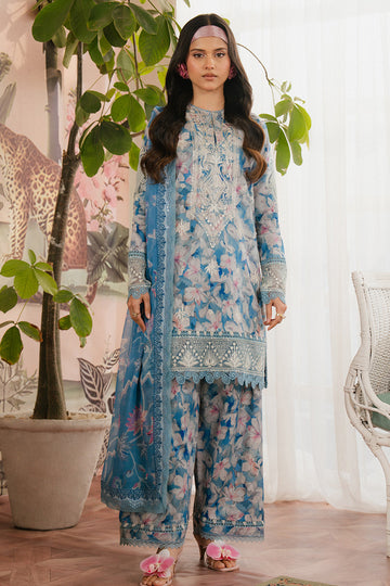 Ayzel | Armelia Printed Lawn 25 | Scilla