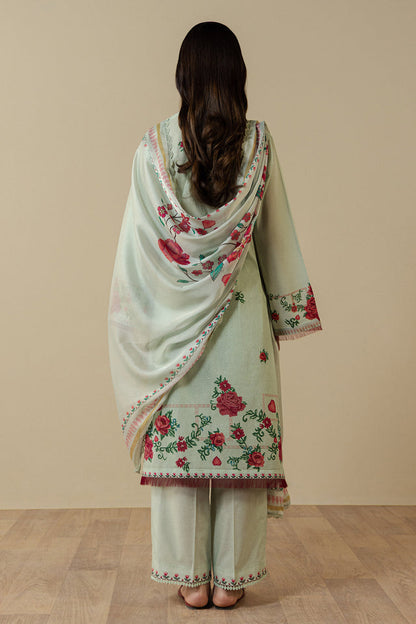 Zara Shahjahan | Coco Prints 26 | Ismeria-8B - Casual Dress - available at Maria Faisal in UK and USA.