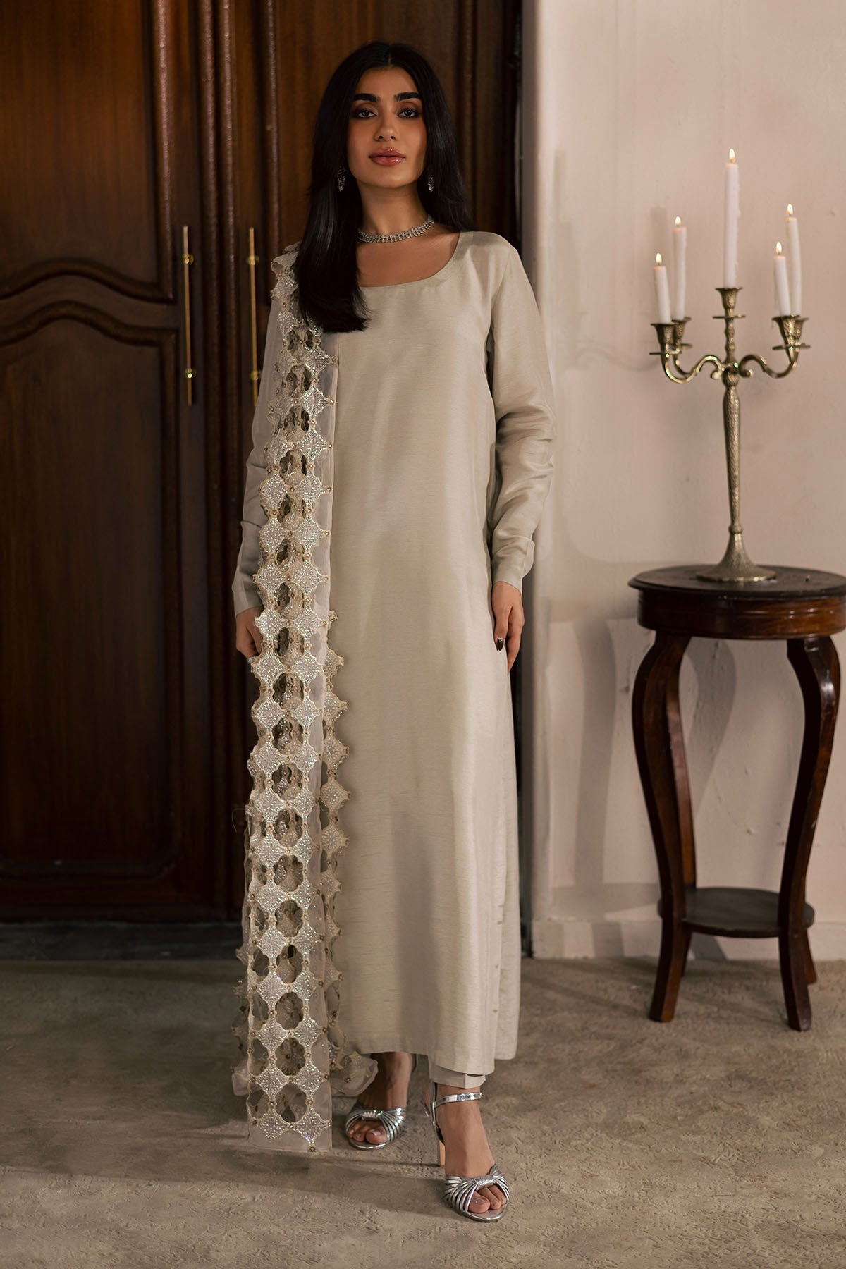 Nureh | Wedding Formals | FP-158 - Wedding Dress - available at Maria Faisal in UK and USA.