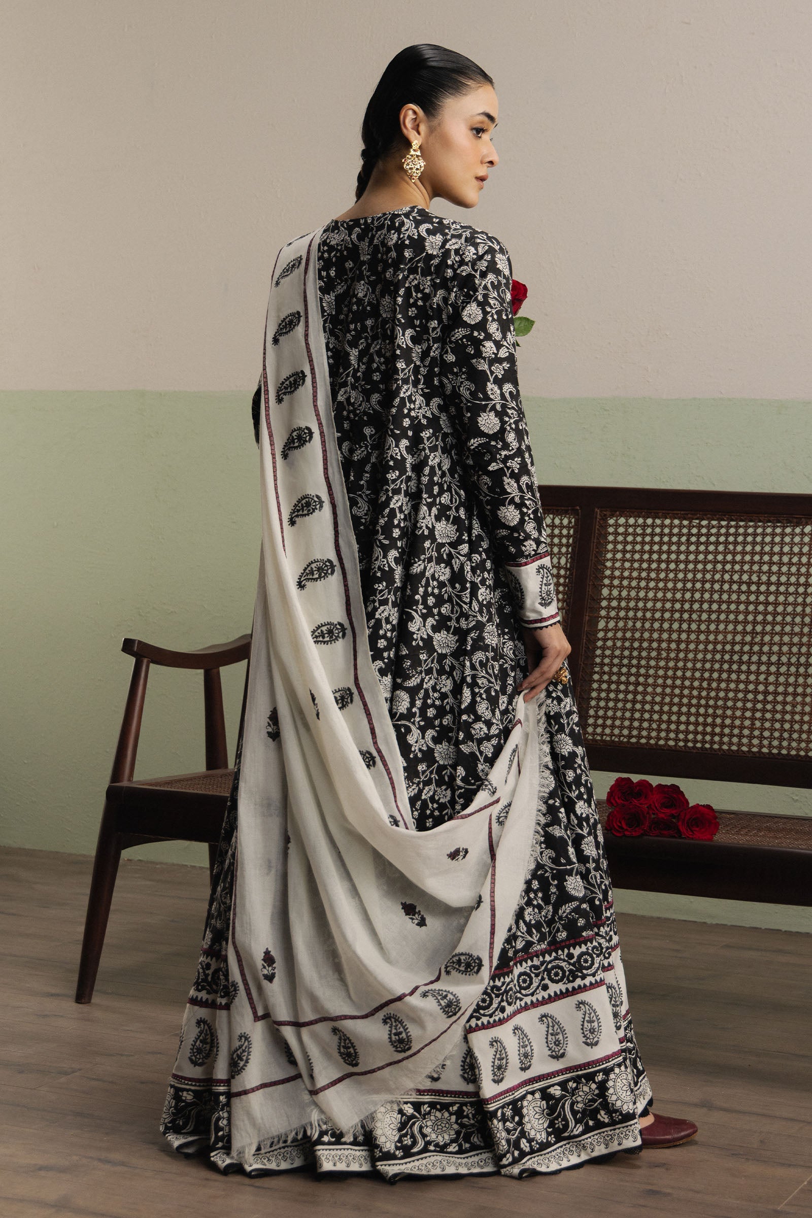 ZaraShahJahan | SS26 | Roshni - Festive Dress - available at Maria Faisal in UK and USA