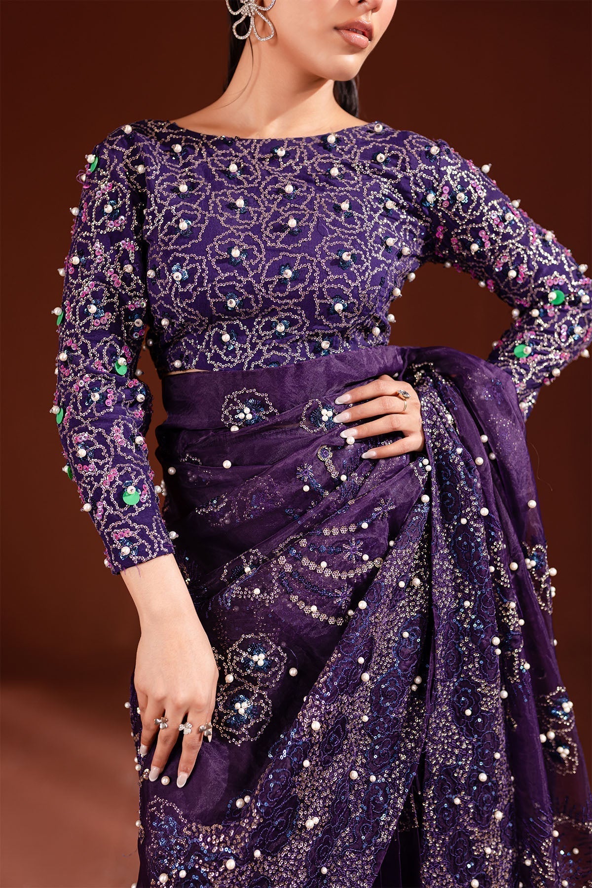 Nureh | Tiny Twinkles | NP-467 - Wedding Dress - Maria Faisal