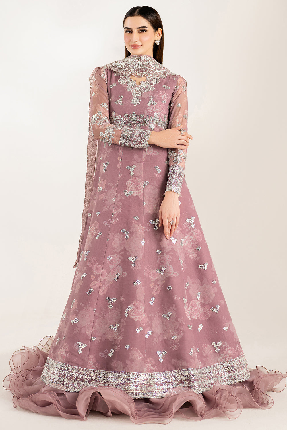 Farasha | Fiorella Formals | Rosy Spark - Ladies Clothes - Maria Faisal